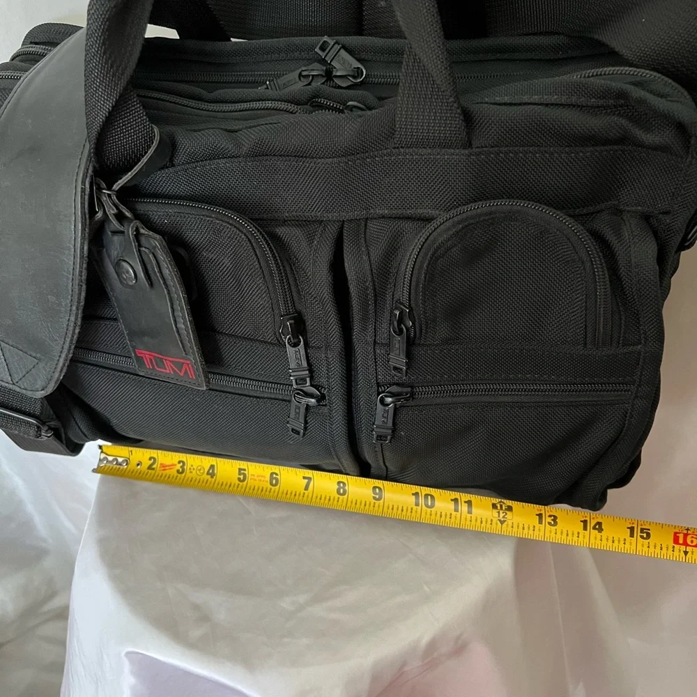 Tumi Alpha Expandable Organizer Laptop Briefcase